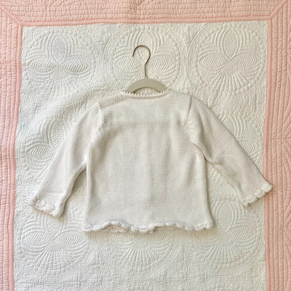 Vintage Girls Christmas Sweater - Picture 2 of 3